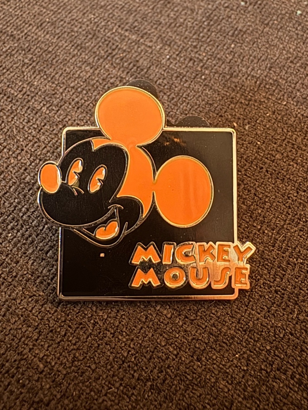 Mickey Mouse Expressions Pin- Chuckling